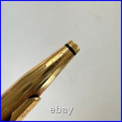 Vintage Old Style Classic Century T Ballpoint Pen Rotating Retractable #2bd821