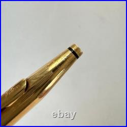 Vintage Old Style Classic Century T Ballpoint Pen Rotating Retractable #2bd821