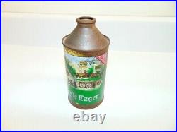 Vintage Old Style Lager Cone Top Beer can G Heileman Brewing, La Crosse WI #2