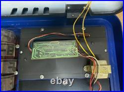 Vintage Old Style Lighted Beer Price Board Menu Sign with Clock 41x19 Liquor Store