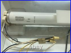 Vintage Old Style Lighted Beer Price Board Menu Sign with Clock 41x19 Liquor Store