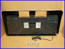 Vintage Old Style Lighted Beer Price Board Menu Sign with Clock 41x19 Liquor Store