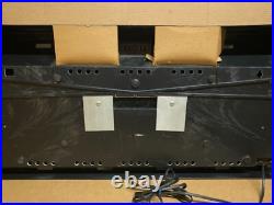 Vintage Old Style Lighted Beer Price Board Menu Sign with Clock 41x19 Liquor Store