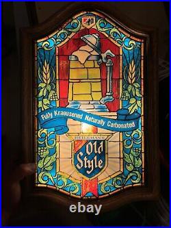 Vintage Old Style On Tap Beer Lighted Sign