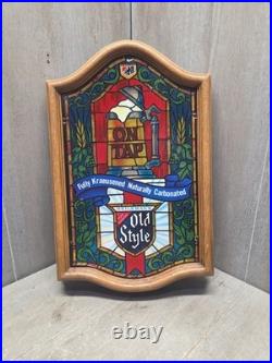 Vintage Old Style On Tap Beer Lighted Sign