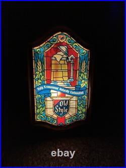 Vintage Old Style On Tap Beer Lighted Sign