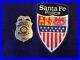 Vintage-Old-Style-Santa-Fe-Police-Obselete-Auxilary-Badge-Patch-01-zfg