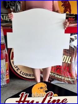 Vintage Old Style Sign Genuine Chevrolet Parts NOT Porcelain Made in USA 30x30