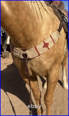 Vintage Old Style Western Cowboy Breast Collars Great Look For A Horse Or Deco
