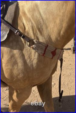 Vintage Old Style Western Cowboy Breast Collars Great Look For A Horse Or Deco