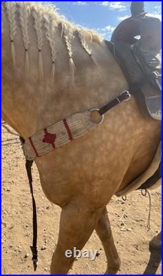 Vintage Old Style Western Cowboy Breast Collars Great Look For A Horse Or Deco
