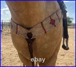 Vintage Old Style Western Cowboy Breast Collars Great Look For A Horse Or Deco