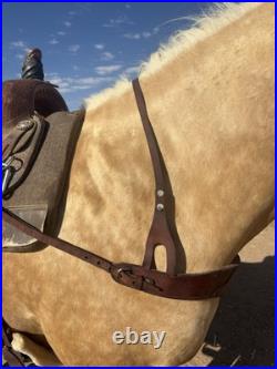 Vintage Old Style Western Cowboy Breast Collars Great Look For A Horse Or Deco