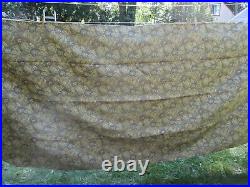 Vintage Old World Creation Bolis King Size Italy Flower Bedspread 1960's Style