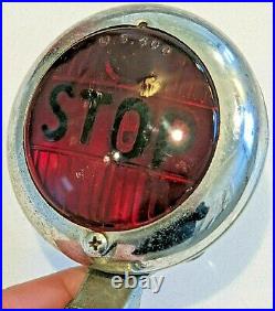 Vintage Original PIONEER No. 400 STOP LIGHT Lamp Motorcycle, Car, Truck GM Chevy