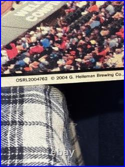 Vintage Original Wrigley Field Chicago Cubs Old Style Beer Metal Sign 2004 S2