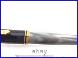 Vintage Pelikan M200 GRAY Marble Old Style Fountain Pen M Nib NEW OLD STOCK