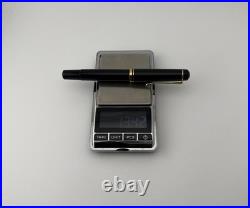 Vintage Pelikan M250 Old Style Black Gold Plated Fountain Pen 14K Gold Nib