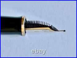 Vintage Pelikan Souverän M400 Green Stripe EF Fountain Pen Old Style Germany