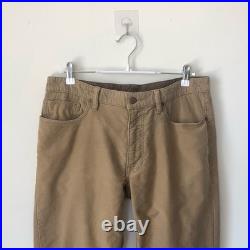 Vintage Polo Ralph Lauren Moleskin Pants Size 34 Cotton 5-Pocket Workwear Chino