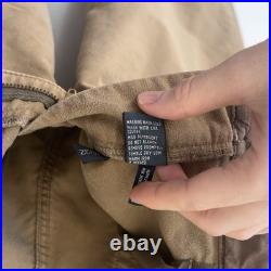 Vintage Polo Ralph Lauren Moleskin Pants Size 34 Cotton 5-Pocket Workwear Chino
