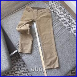 Vintage Polo Ralph Lauren Moleskin Pants Size 34 Cotton 5-Pocket Workwear Chino