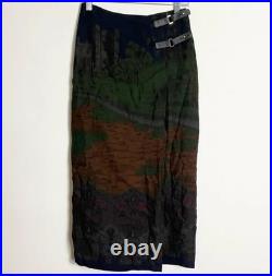 Vintage Ralph Lauren Castle Countryside Wool Wrap Skirt Size 4 Old Money style