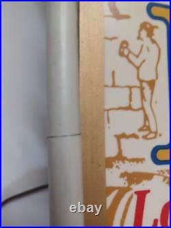 Vintage Rare 1984 Old Style Heileman Light Up Sign 14 X 11