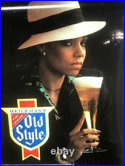 Vintage Rare Heilmans Old Style Beer Bar Lighted Sign