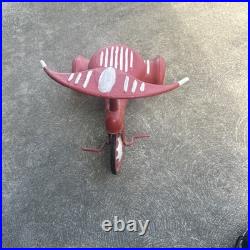Vintage Rare Old Batwing tricycle trike Childs pedal Ride On Toy Awesome style Vintage Rare Old Batwing tricycle trike Childs pedal Ride On Toy Awesome style