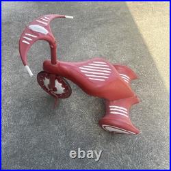 Vintage Rare Old Batwing tricycle trike Childs pedal Ride On Toy Awesome style Vintage Rare Old Batwing tricycle trike Childs pedal Ride On Toy Awesome style
