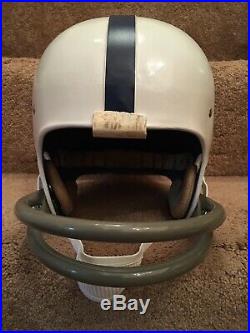 Vintage Rare Old Football RK Style Helmet 1960 Baltimore Colts John Unitas