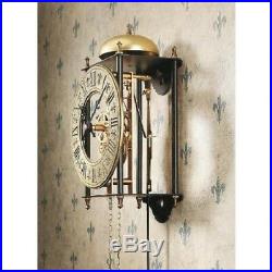 Vintage Regulator Wall Clock Antique Style Roman Numeral Old World Decor New