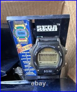 Vintage Sega Watch Sport Digital Lot of 30 New Old Stock Boxed Different Styles