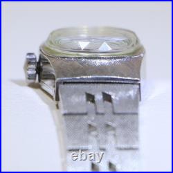 Vintage Seiko manual mechanical old style round watch From JAPAN