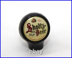 Vintage Sholtz Old Style Beer Tap Marker Ball Knob Milan Ohio