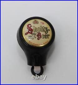 Vintage Sholtz Old Style Beer Tap Marker Ball Knob Milan Ohio