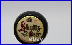 Vintage Sholtz Old Style Beer Tap Marker Ball Knob Milan Ohio