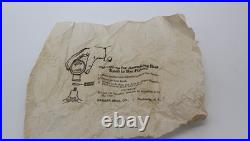 Vintage Sholtz Old Style Beer Tap Marker Ball Knob Milan Ohio
