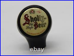 Vintage Sholtz Old Style Beer Tap Marker Ball Knob Milan Ohio