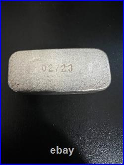 Vintage Silvertowne Old Style Poured 5oz. 999 Silver Bar rare and collectible