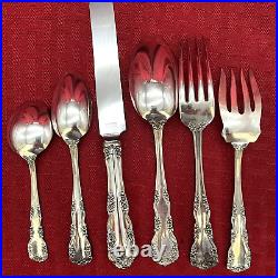 Vintage Simpson, Hall, And Miller Sterling Old Style Rosalind Wild Rose Flatware