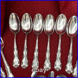 Vintage Simpson, Hall, And Miller Sterling Old Style Rosalind Wild Rose Flatware