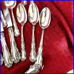 Vintage Simpson, Hall, And Miller Sterling Old Style Rosalind Wild Rose Flatware