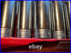 Vintage Snap On Tools 326TSW 1/2 Drive Socket Set 26 Pieces Old Style NEW