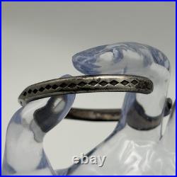 Vintage Sterling Silver 925 Southwest Old Pawn Style Cuff Bracelet Stamped Desig