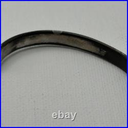 Vintage Sterling Silver 925 Southwest Old Pawn Style Cuff Bracelet Stamped Desig