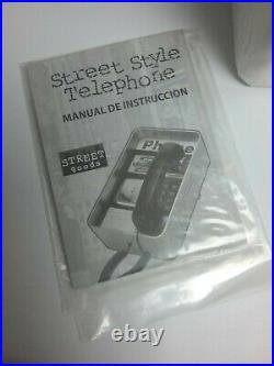 Vintage Street Goods Street Style Pay Telephone New Old Stock Pay Phone Novelty