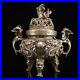 Vintage-Style-Lucky-Lion-Old-Smoked-Incense-Burners-Censer-Copper-Silvering-6075-01-sosm