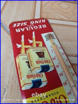 Vintage Style Thermometer Advertising PUSH Old Gold Cigarettes